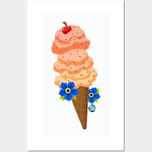 Ice Cream Posters and Art